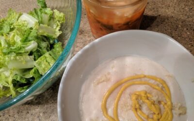 Probiotic Garlic Dip