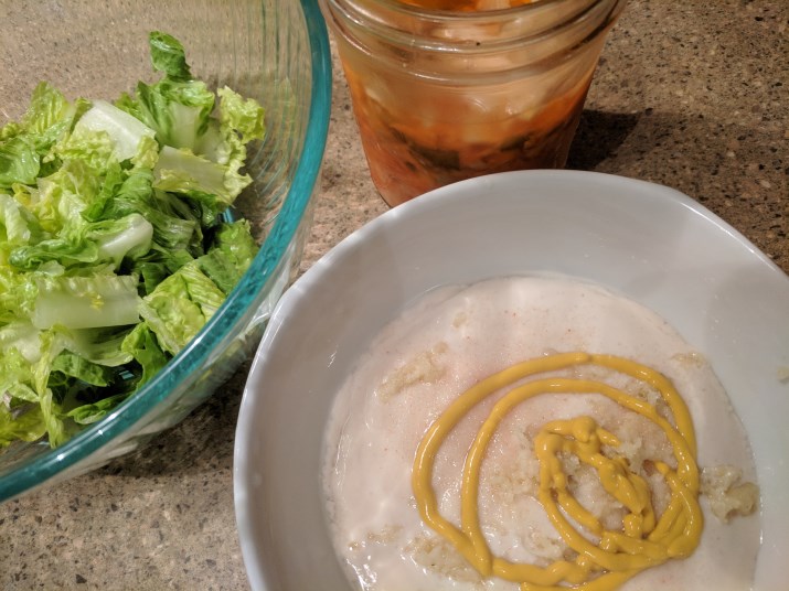 Probiotic Garlic Dip